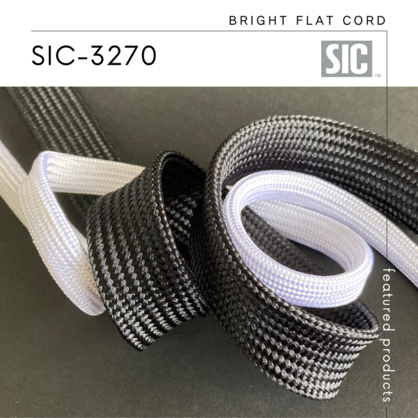 New Item : SIC-3270 / BRIGHT FLAT CORD