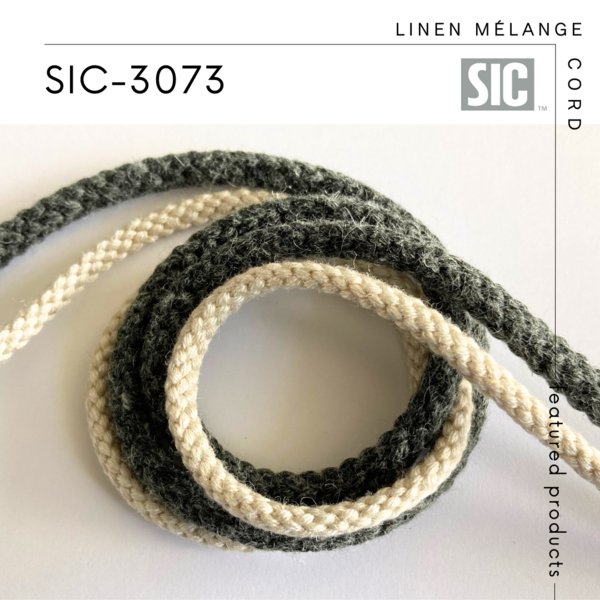 New Item : SIC-3073 / LINEN MÉLANGE CORD