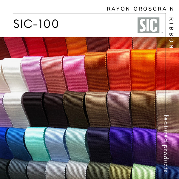 Item : SIC-100 / RAYON GROSGRAIN RIBBON